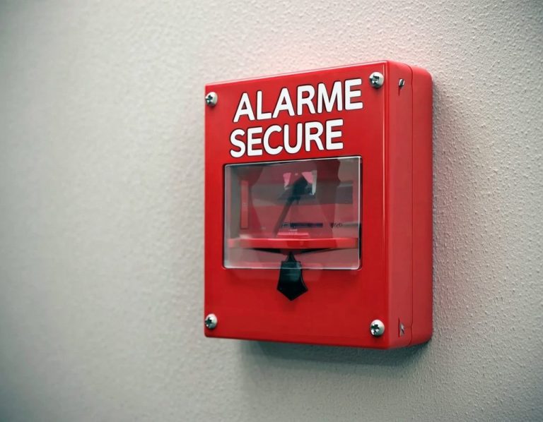 Déclencheur manuel incendie Alarme Secure